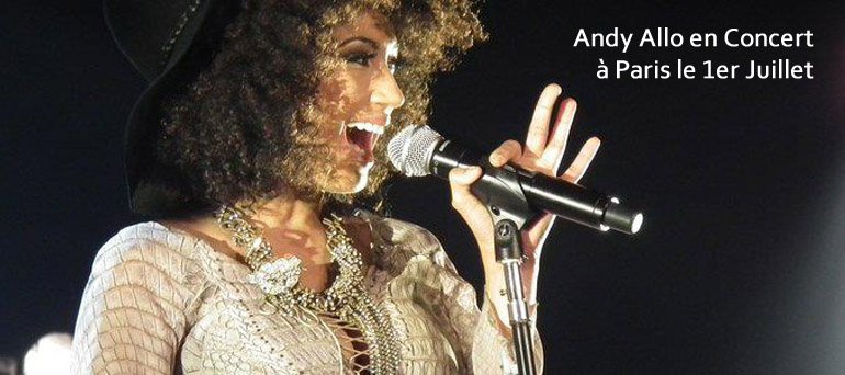 Andy Allo en concert à Paris à la Maroquinerie le 1er juillet