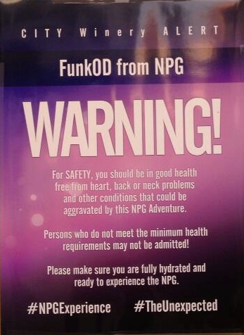 Prince presents The NPG au City Winery de New-York (Shelby J., Liv Warfield & NPG Hornz) – 23 août 2013